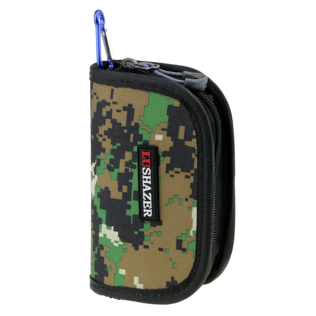 Fishing Spoon Lure Tackle Waterproof Bag Case Spinner Case for Vest Backpack