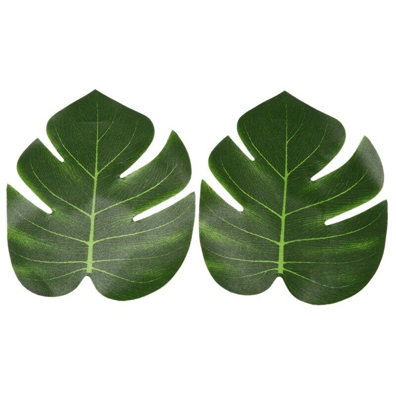24 Pcs Tropical Palm Leaves Luau Party Decoration Artificial Simulation TropicX7