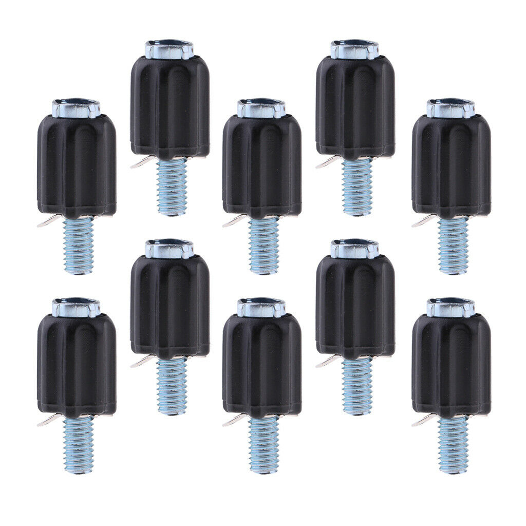 10pcs M5 Adjusters Derailleur Screws Brake Shift Cable Adjusting  Screw