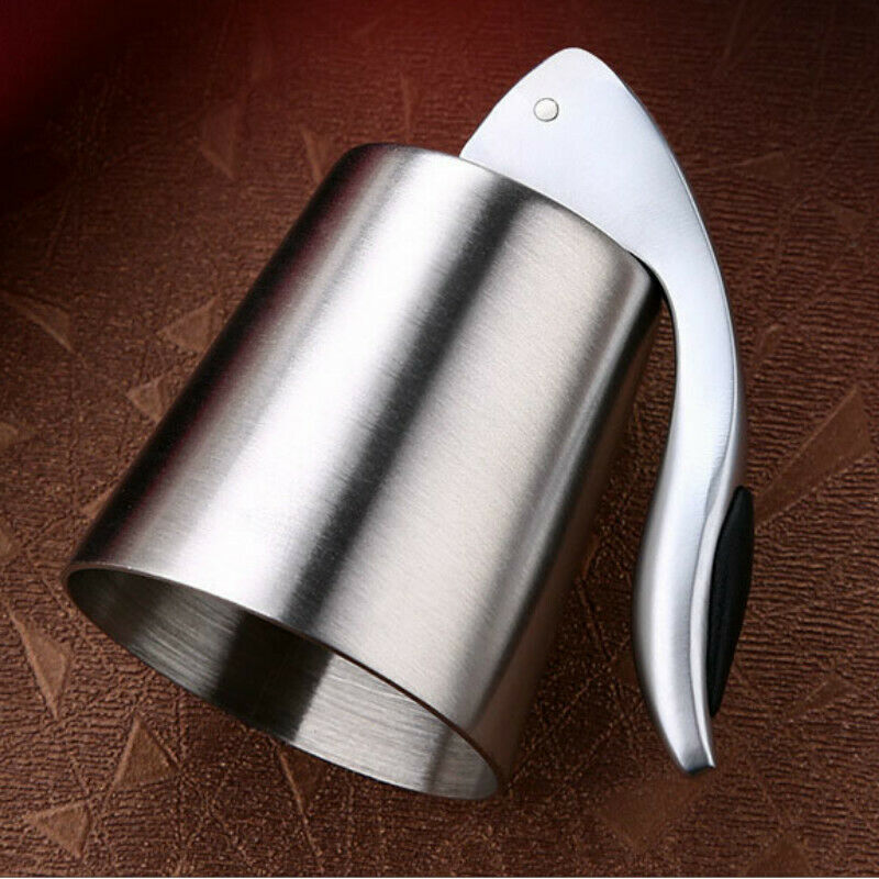 Stainless Steel Champagne Vacuum Stopper Saver Sealed Cap Bottle Club Bar Wine