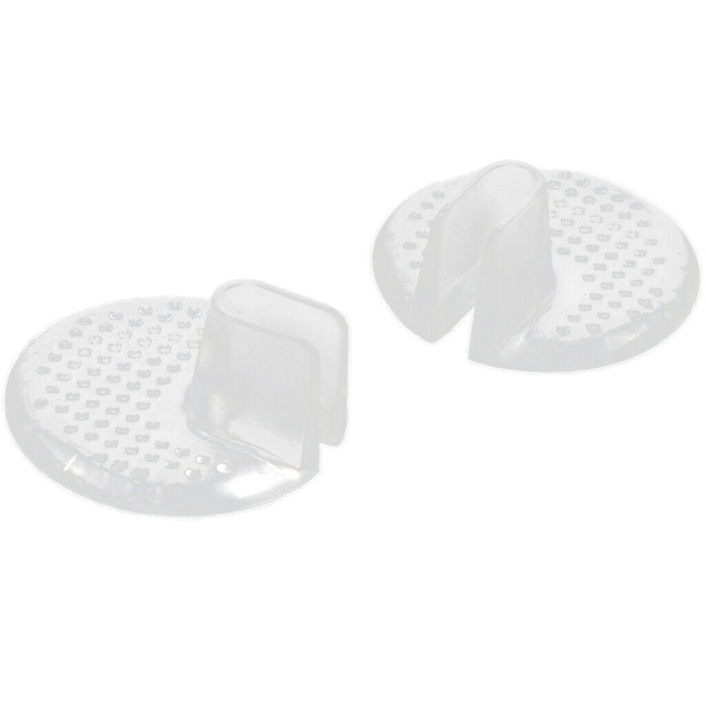 5 Pairs of Forefoot Cushion Insole Forefoot Holder Foot Massage Pad,