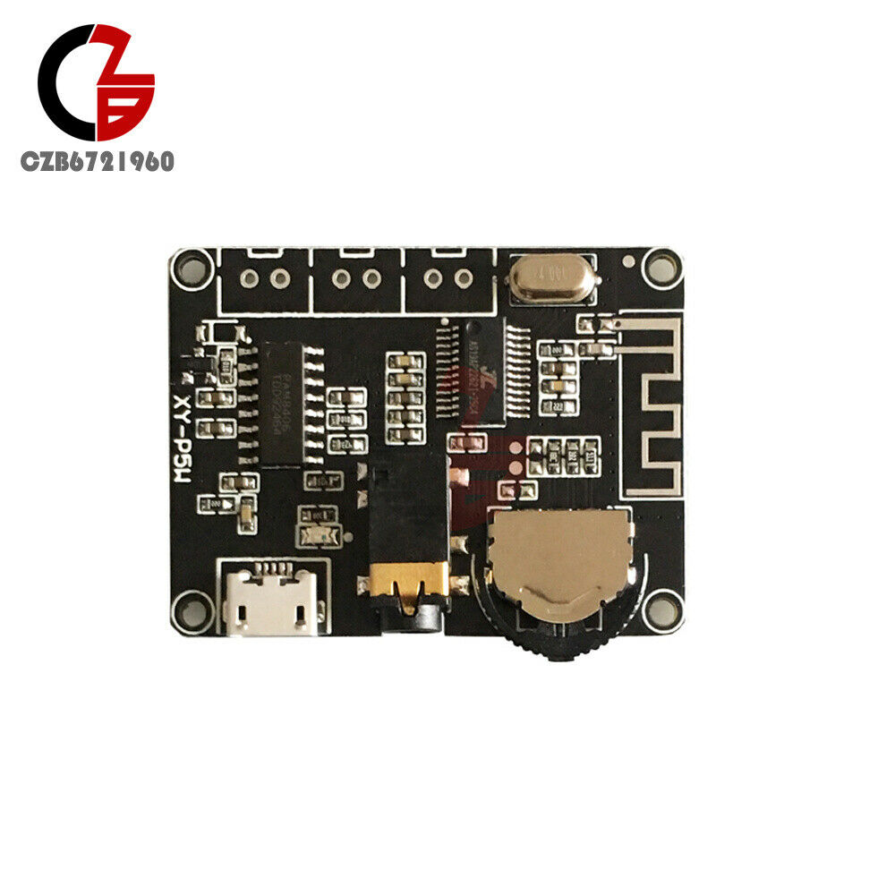 PAM8406 Stereo Bluetooth Micro USB Digital Power Amplifier Board Module DC3.7-5V