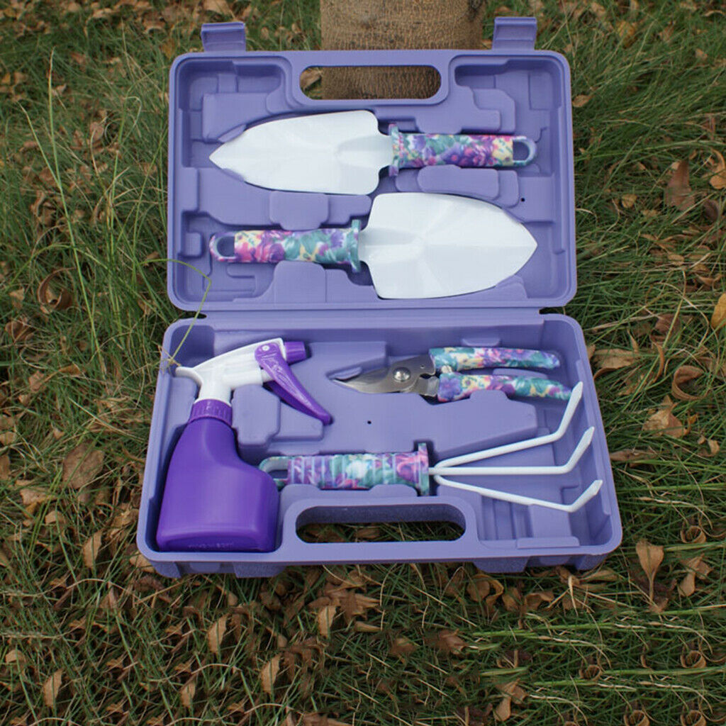 Gardening Tool Set Gifts 5 Piece Hand Garden Kit for Women Gardener with.