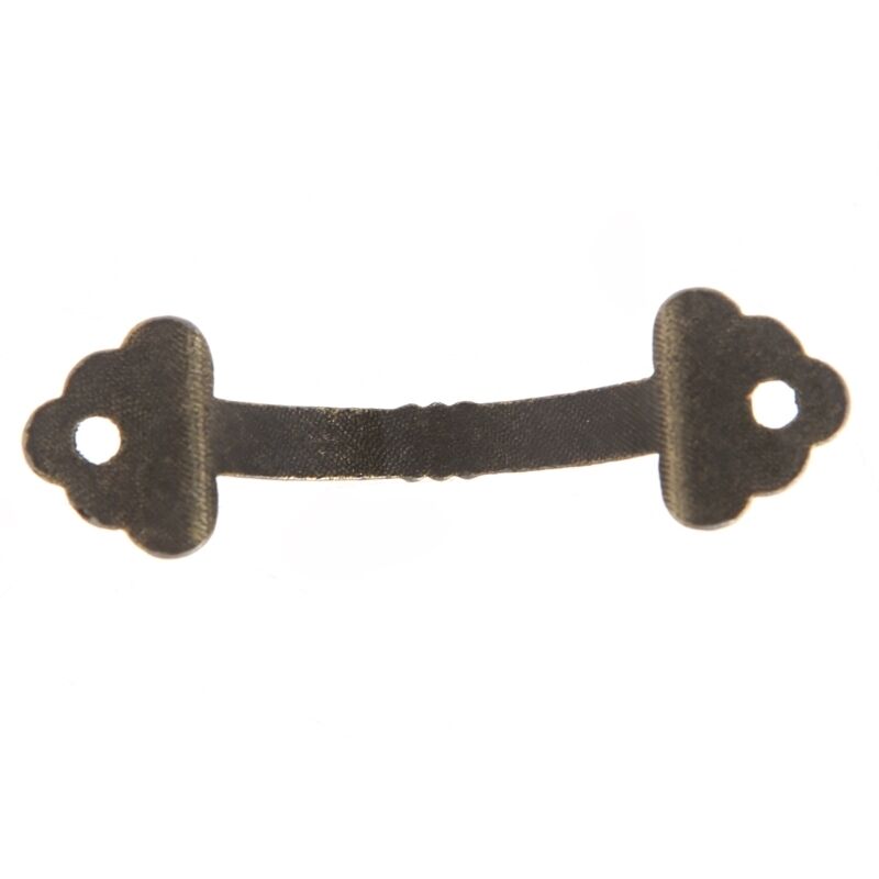 10X Bronze Handle Knob Retro Arch Tracery Drawer Wooden Jewelry Box Cabinet Pull