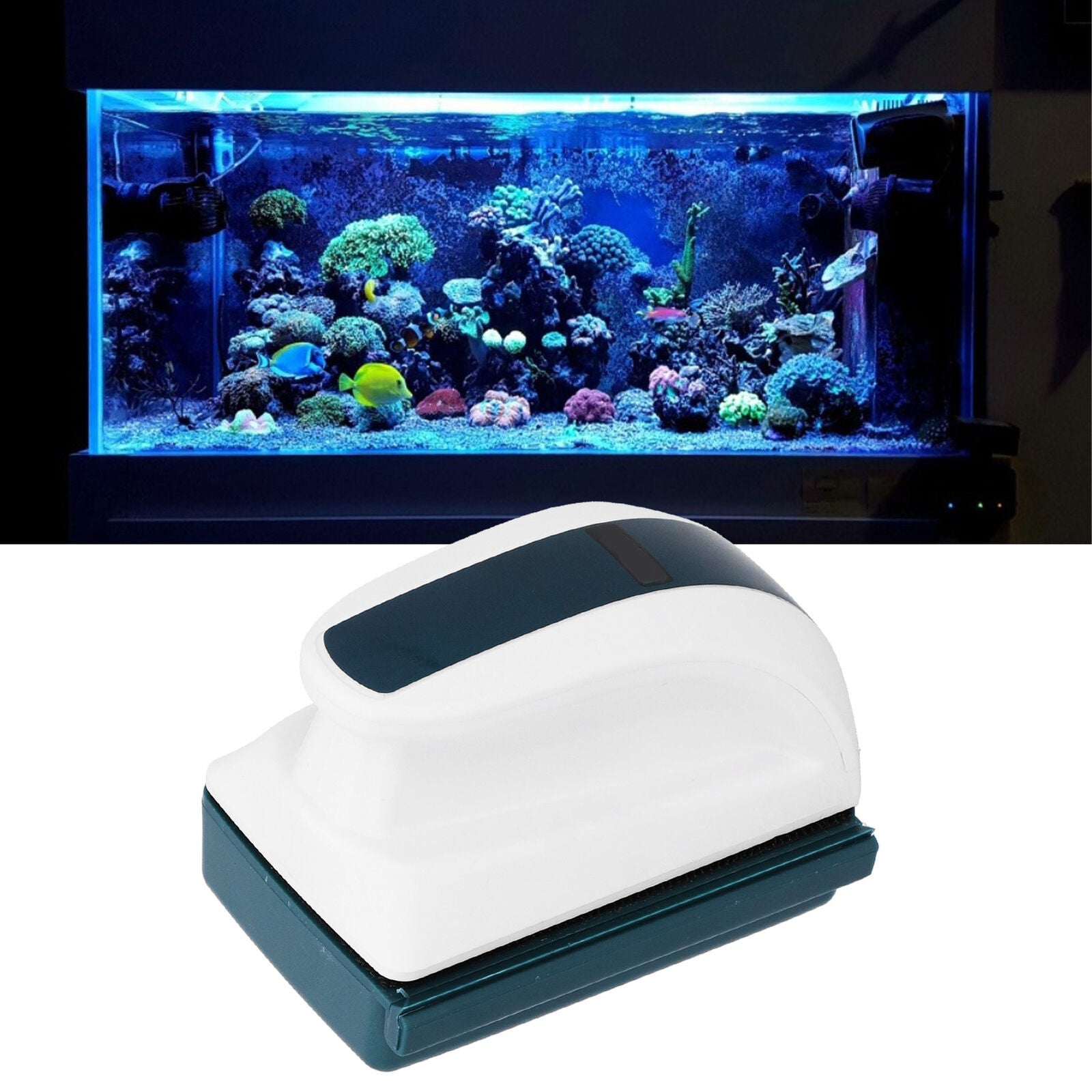 Fish Tank Brush Magnetic Aquarium Cleaner Cleaning Tool For Aquariums Home Fish