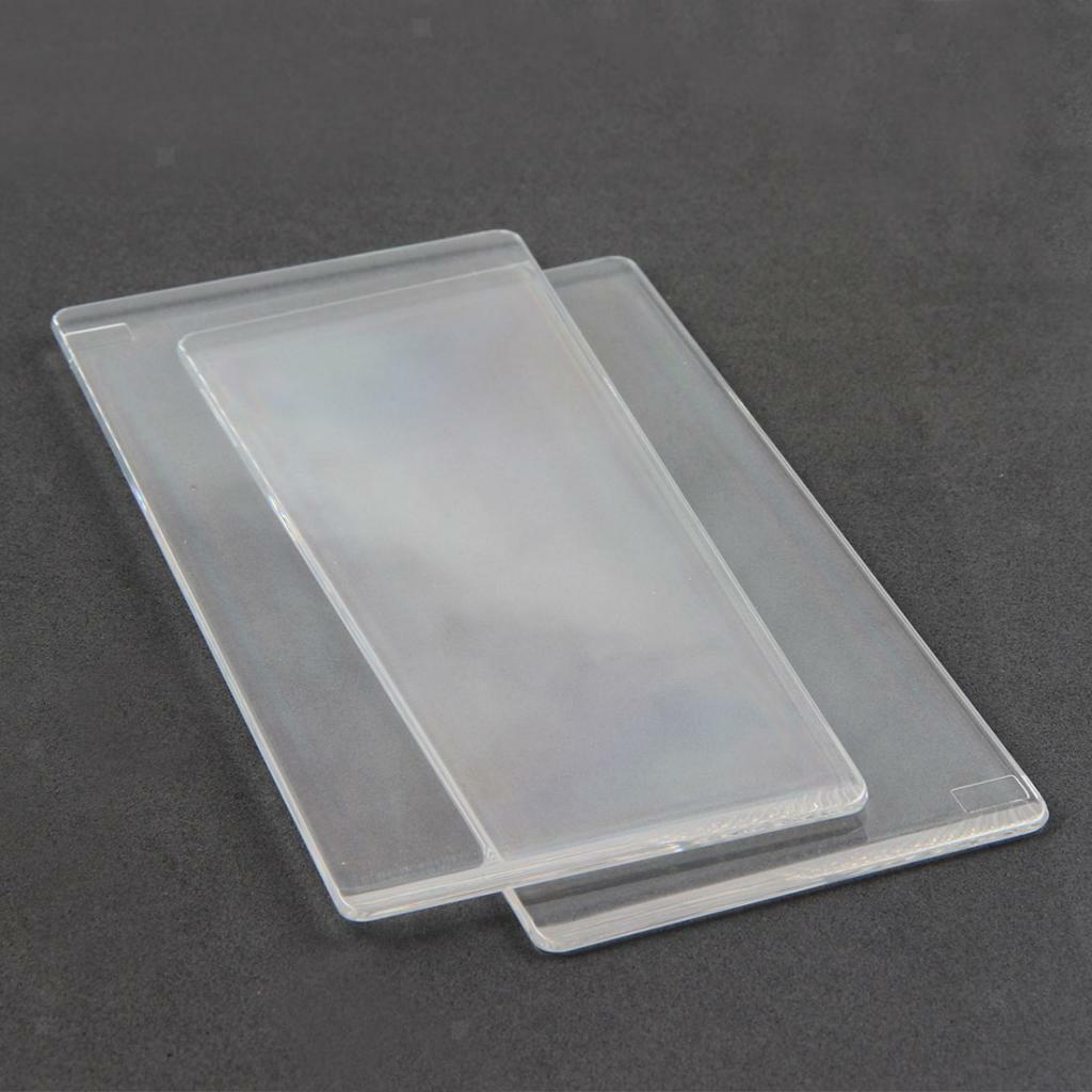 2x Cutting Plates Embossing Pad/Mat Compatible Plate for Die Cutting Machine