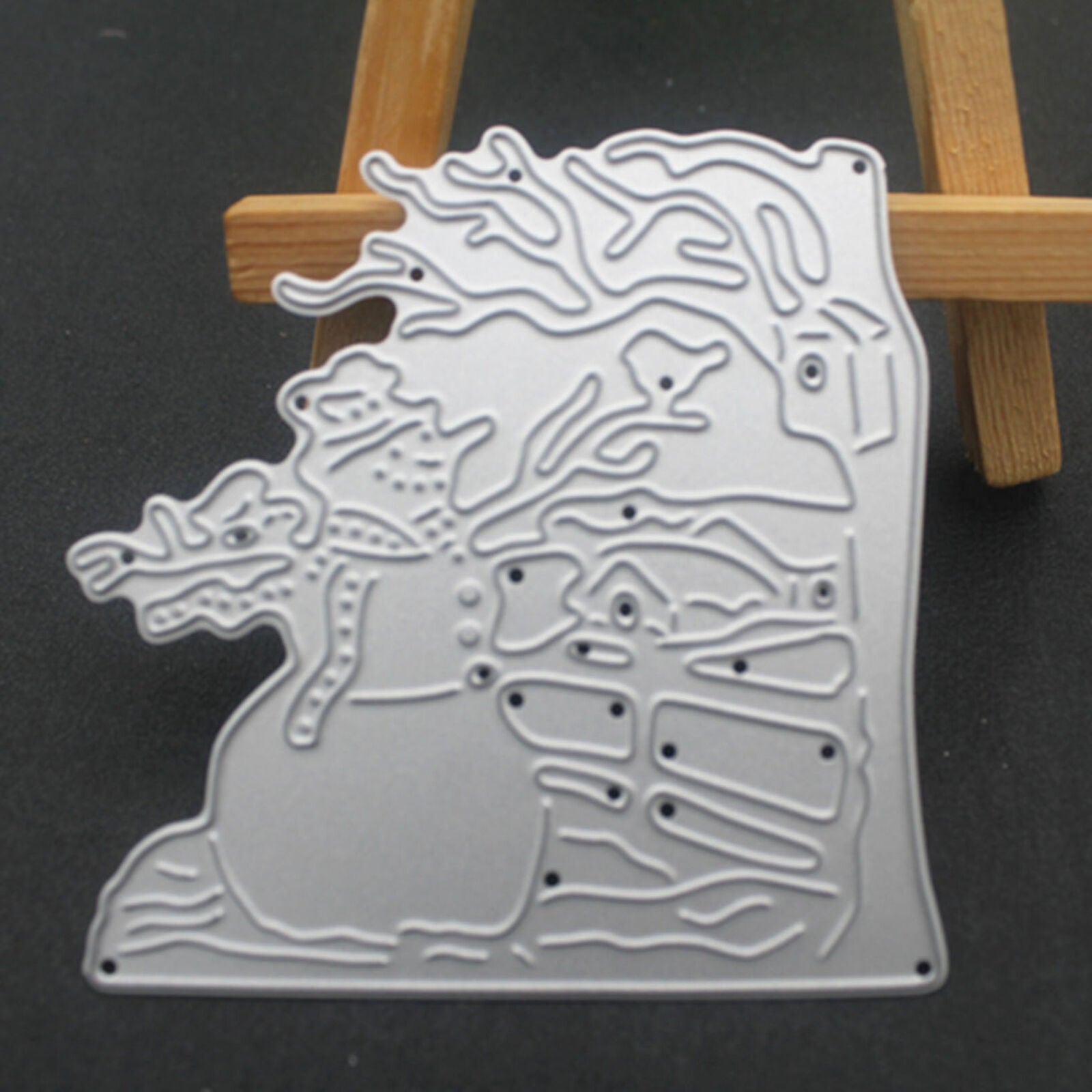 Snowman Christmas Metal Cutting Dies Stencil for Scrapbooking Emboss Craft DIY