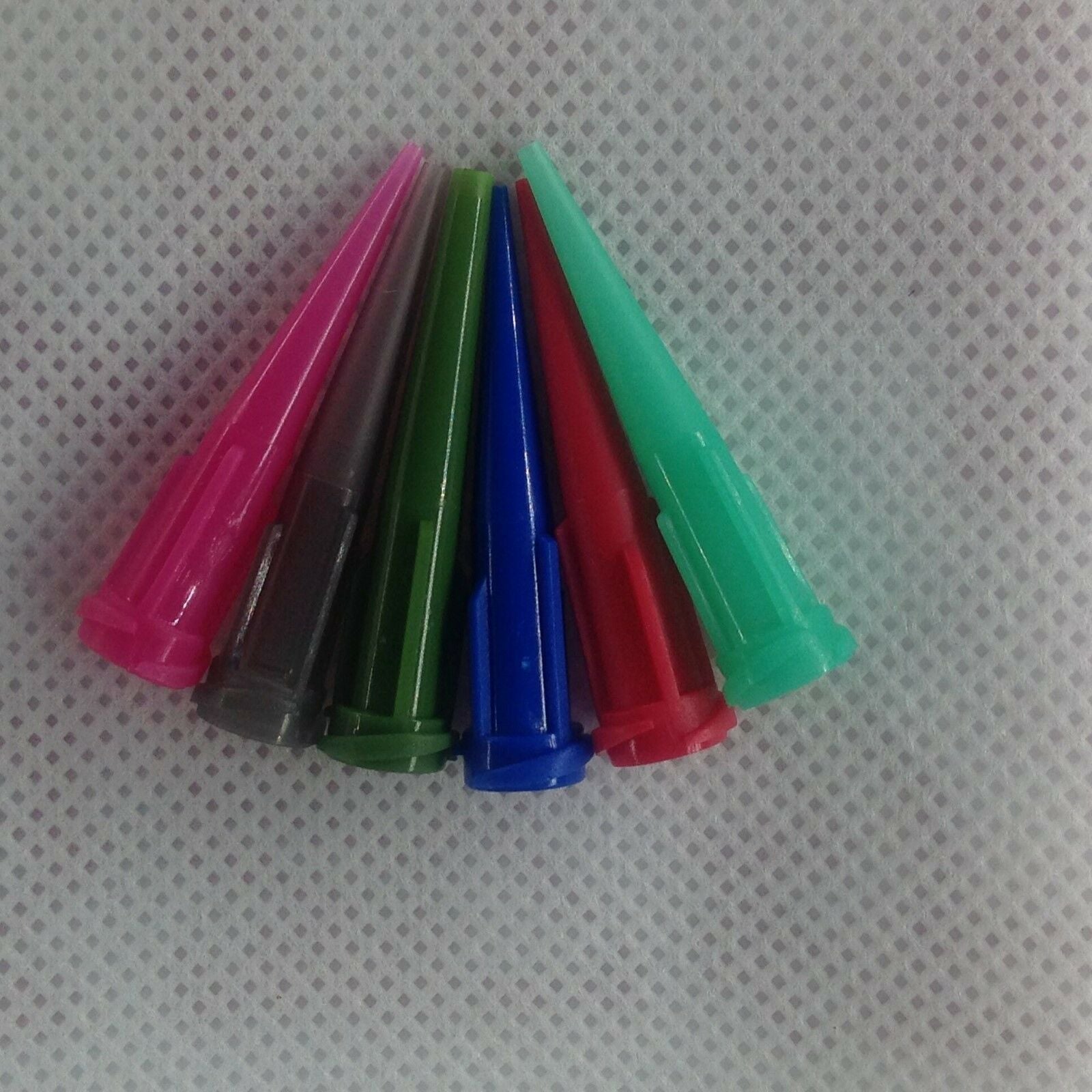 30 x Solder Paste Adhesive Glue Liquid Dispensing Needle Plastic Tapered Tips