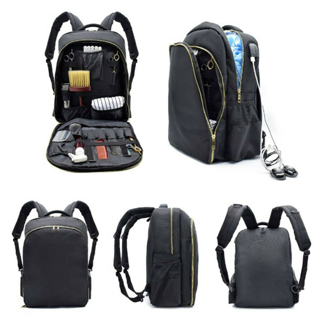 Portable  Stylist Travel Makeup Tool Bag Multifunction Backpack