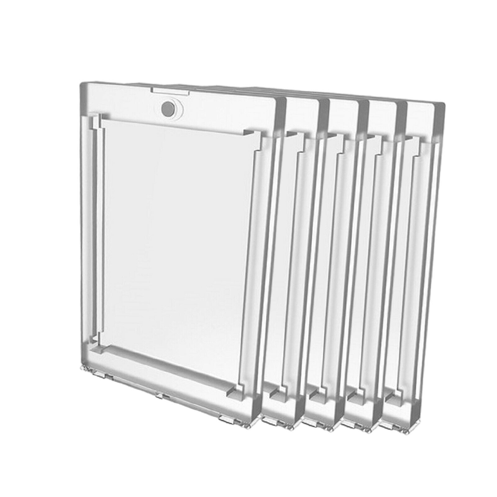 35PT Thick Card Holder Clear Sleeves Holder for Collection Sports Basketball