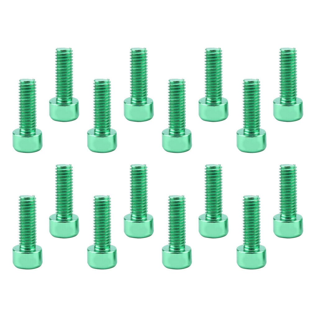 Lot 16 Bike Water Bottle Cage Holder Bolts Screws Hex Socket Screws Accs