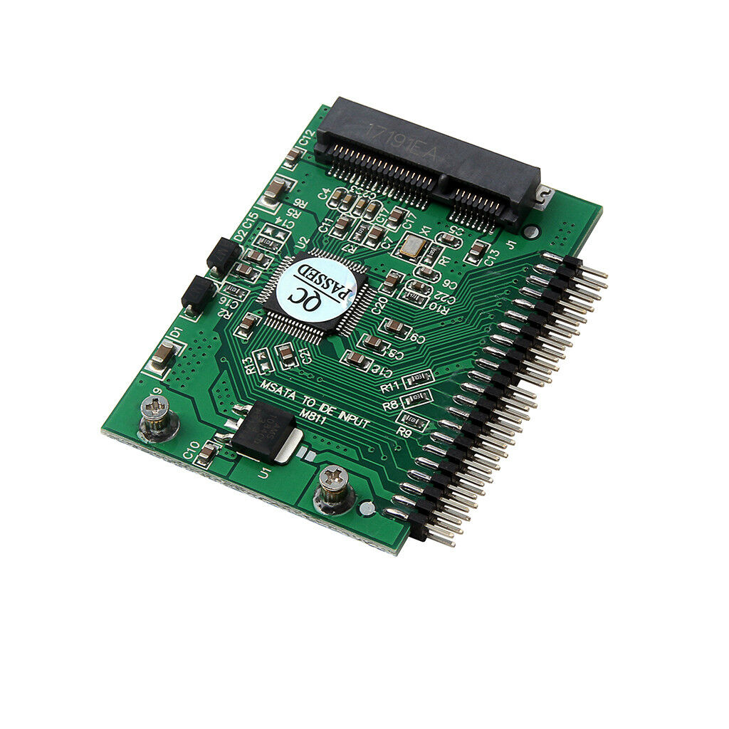 mSATA SSD to 44 Pin IDE Converter Adapter as 2.5 Inch IDE HDD 5 Volt For Laptop