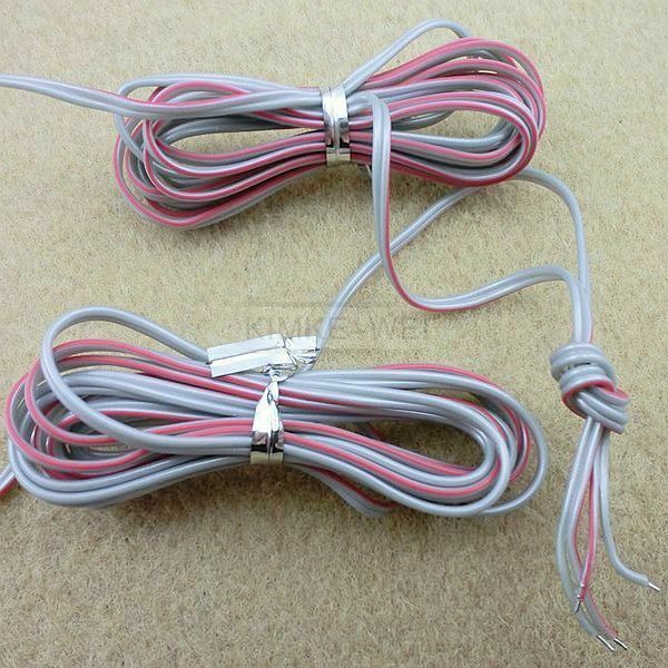 2 X 11 LED Car Turn Signal Indicator Mirror Light Amber