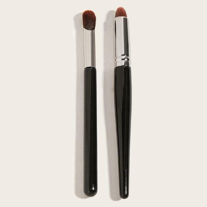 2pcs Makeup Brushes Set for Concealer Highlighter Blender Eyes Blending Brush