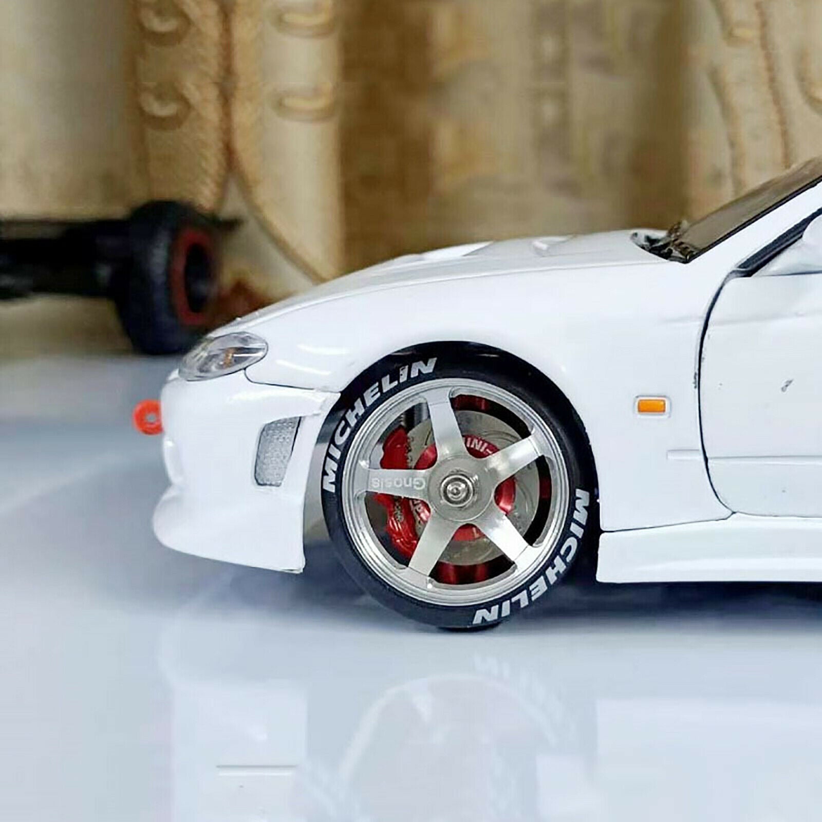 Metal Brake Calipers Brake Disc for MINI-Q/Z/D  Mosquito 1/28 RC Cars