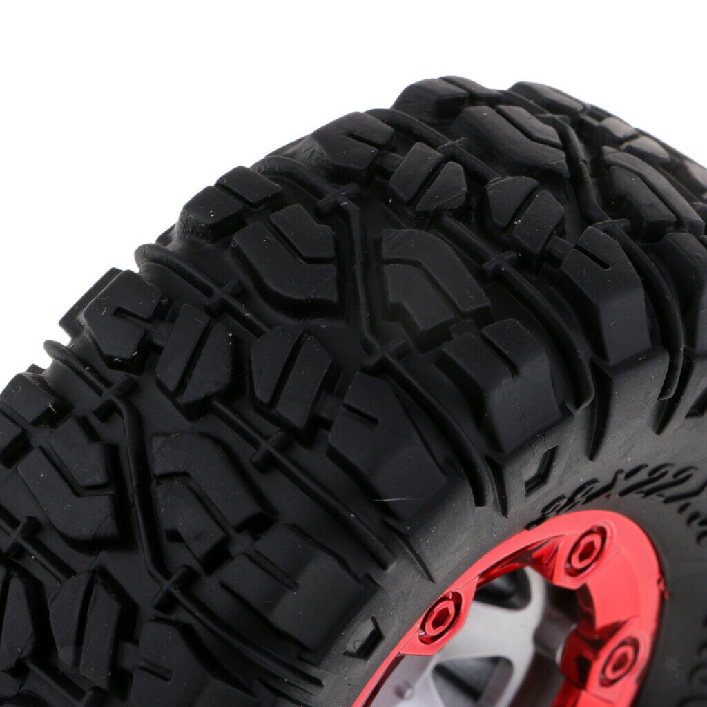 RC Car Rubber Plastic Tire Tyres for Wltoys 12428 12423 RC Car Parts