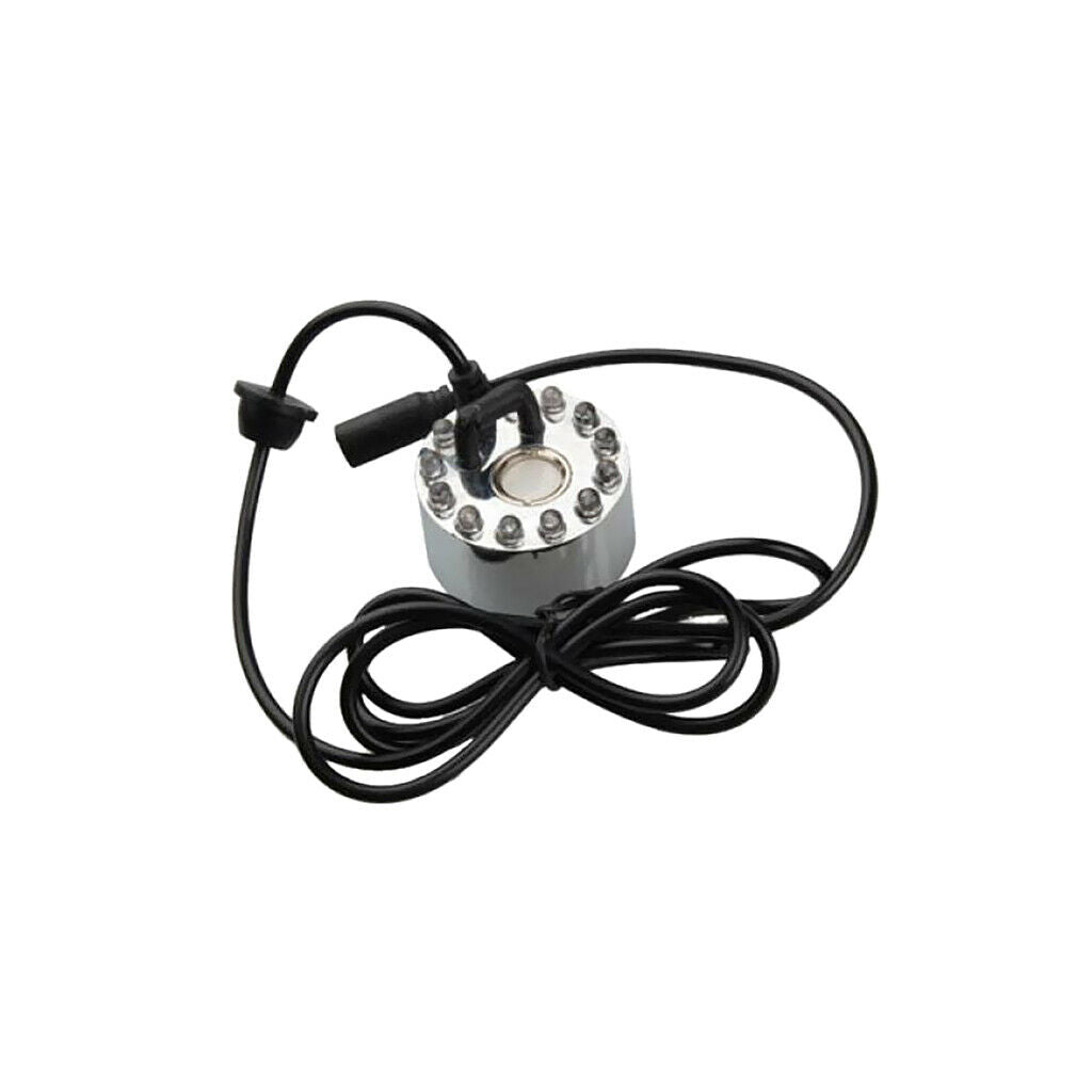 New 12 LED Lights Pond Mist Maker Machine Fogger Mister