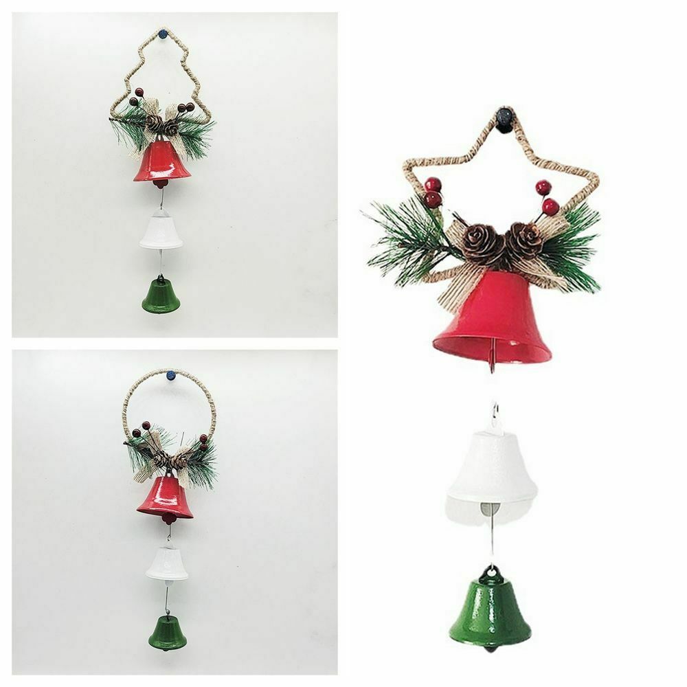 New Year Decor Hanging Ornament Xmas Tree Decorations Christmas Bells Pendant