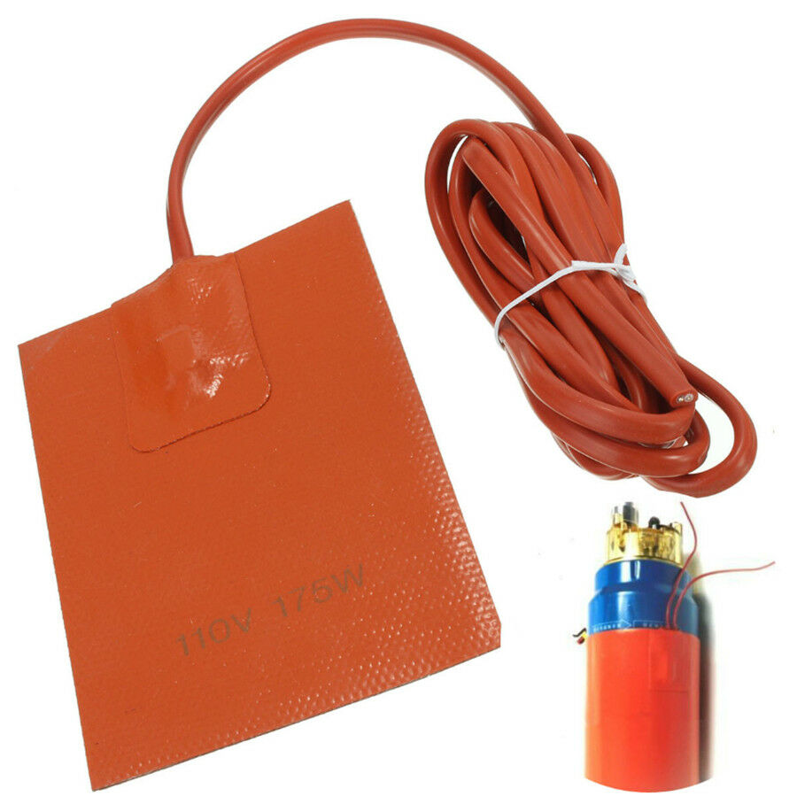 1 Pcs Silicone Rubber Heater Oil Pan For Engine /A/C Compressor/Medical Devices