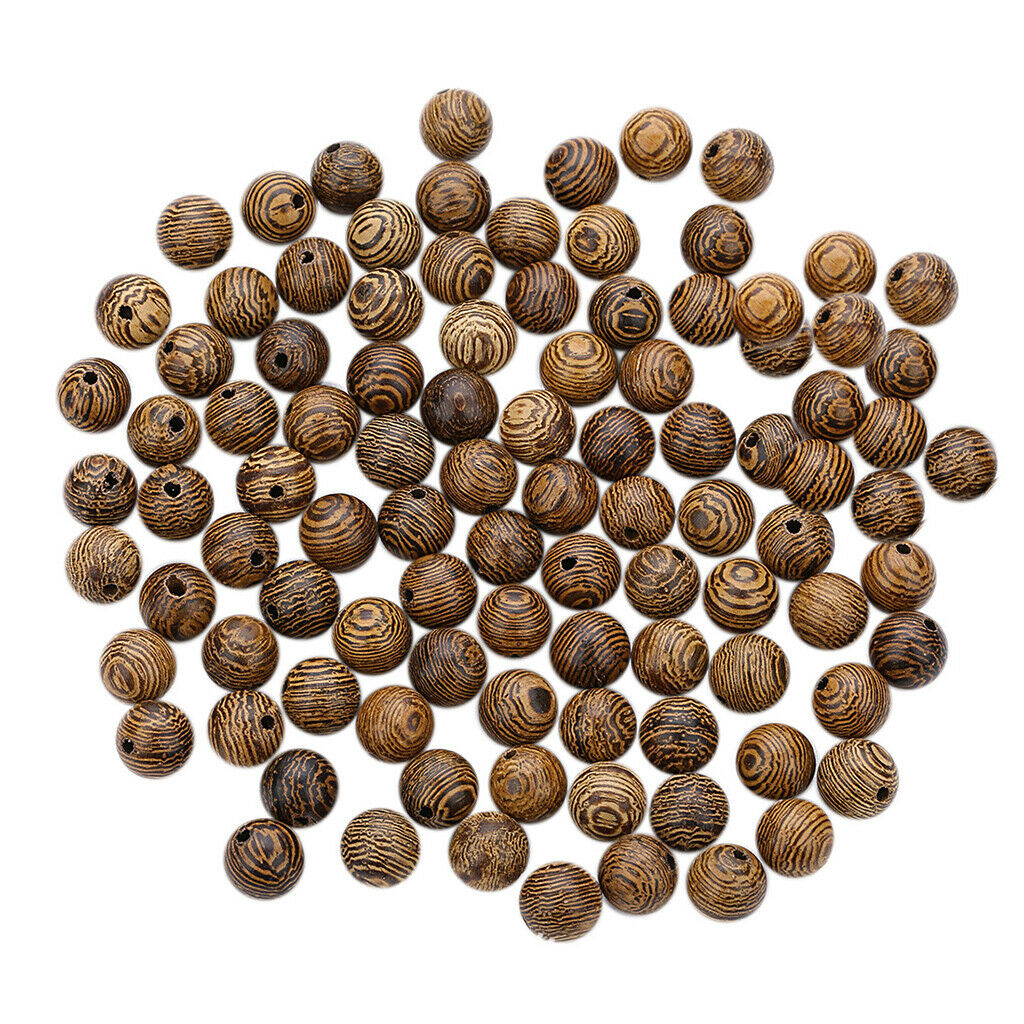 Fashion Wooden Beads Round Wood Ball Necklace Bracelets Crafts Beads 8.5mm