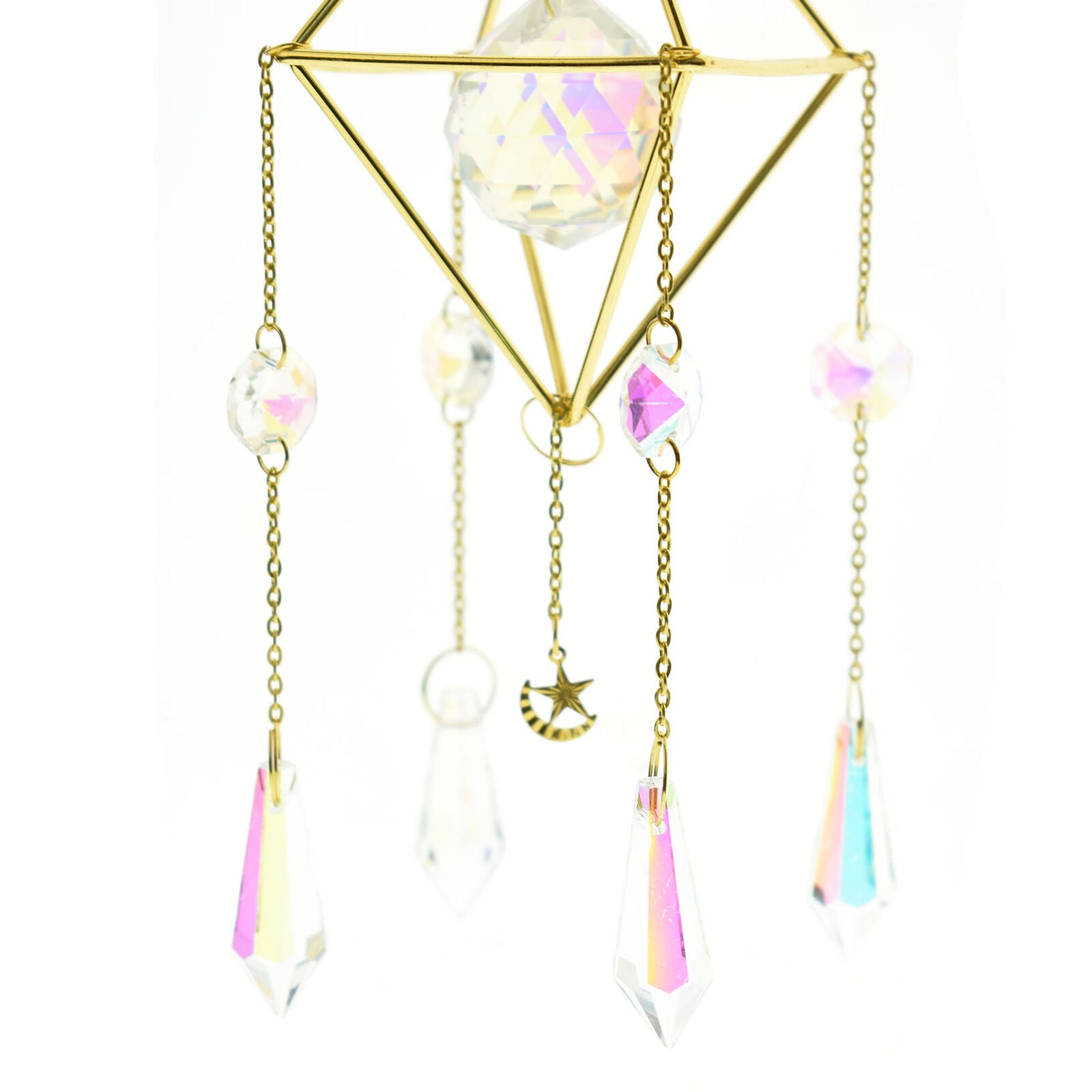Rainbow Sun Catcher Hanging Crystal Suncatcher Home Wedding Window Decor