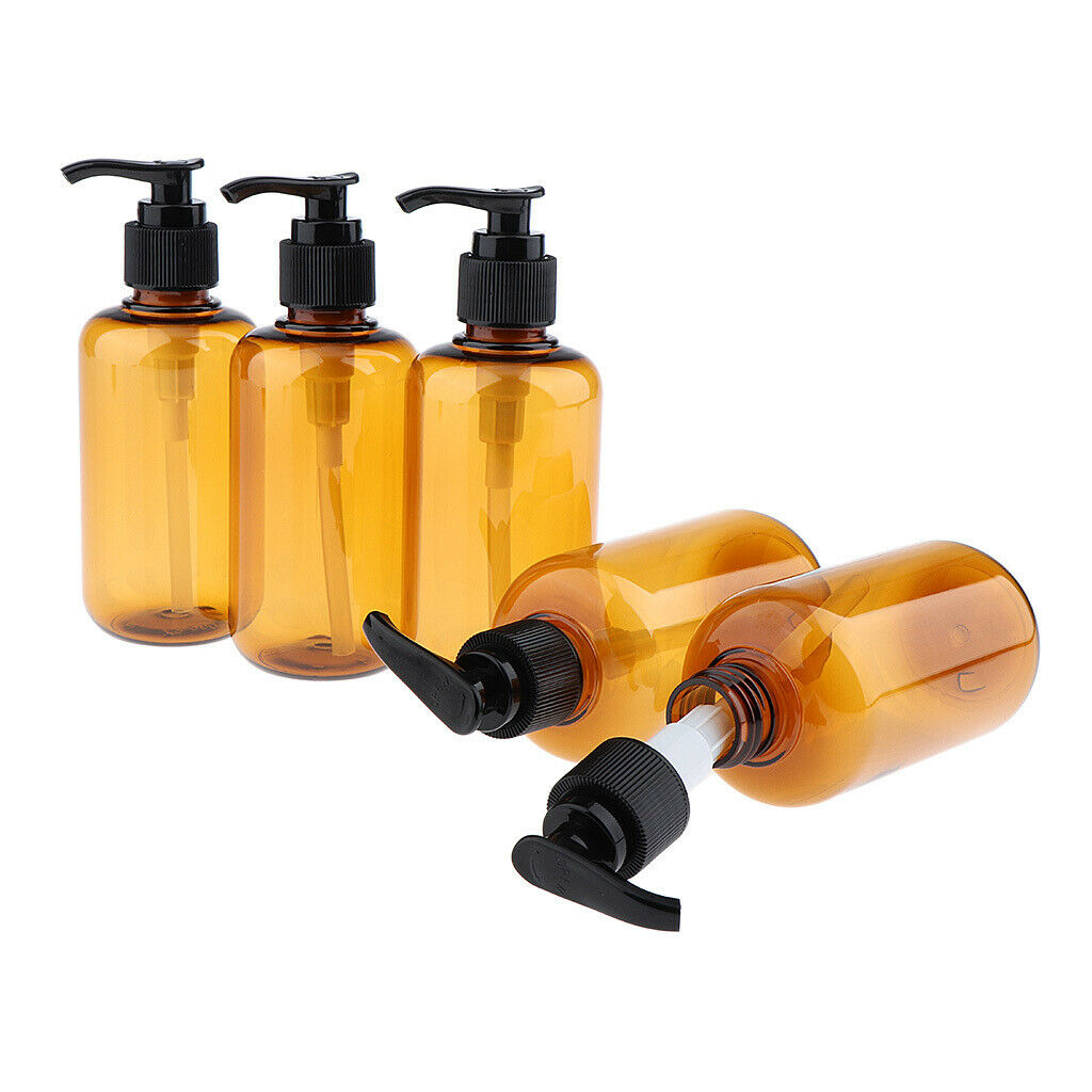10pcs Empty Shampoo Lotions Refillable Container Body Wash Bottles 100/200ml