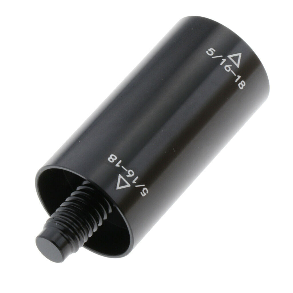 2Pcs Pool Cue Extension Snooker Premium Extender Screw-in Extend Joint