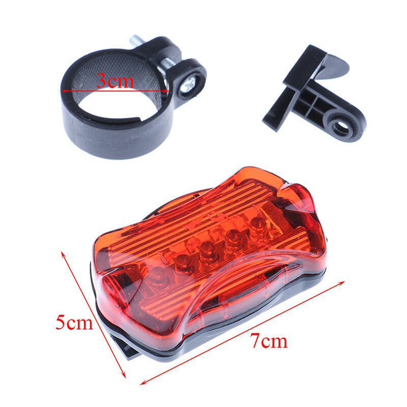 super bright bicycle lights led rear tail lamp safety warning cycling  fl.l8
