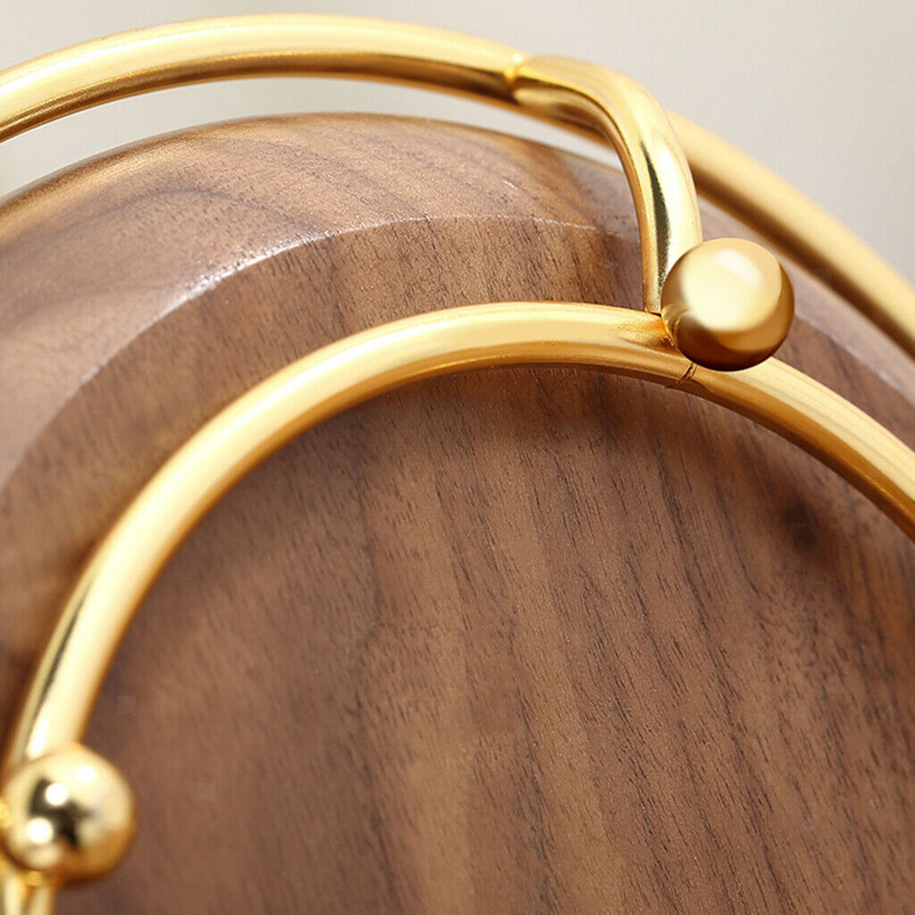 Cosmetic Jewelry Display Rack with Wooden Tray for Rings Bracelet Watches