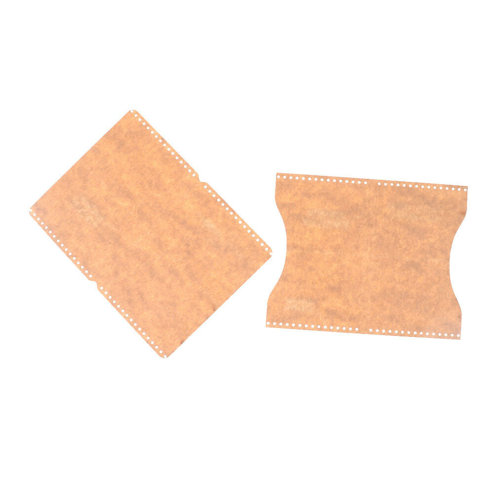 2pcs Acrylic Clear Craft Pattern Template Tool For Leather Wallet Bag Craf.l8