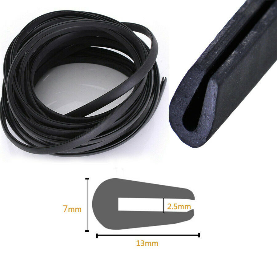 Car Motor Door Rubber Seal Weather Strip Protector Edge Trim Guard Pinchweld