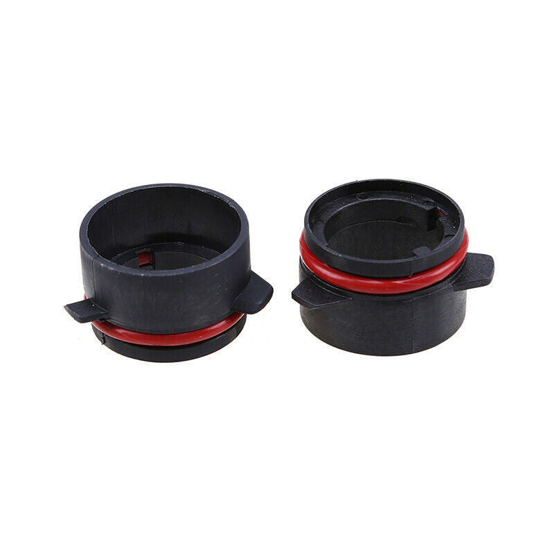 2x Install H7 HID Bulbs Adapters Holder Converters Universal Fit FordÂ BMW E39