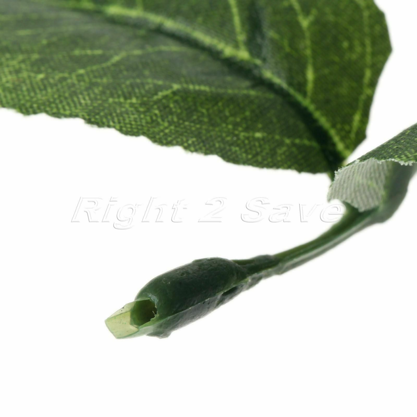 Artificial Silk Green Leaf Rose Leaves 50pcs Bouquet Garland Wedding Party Decor