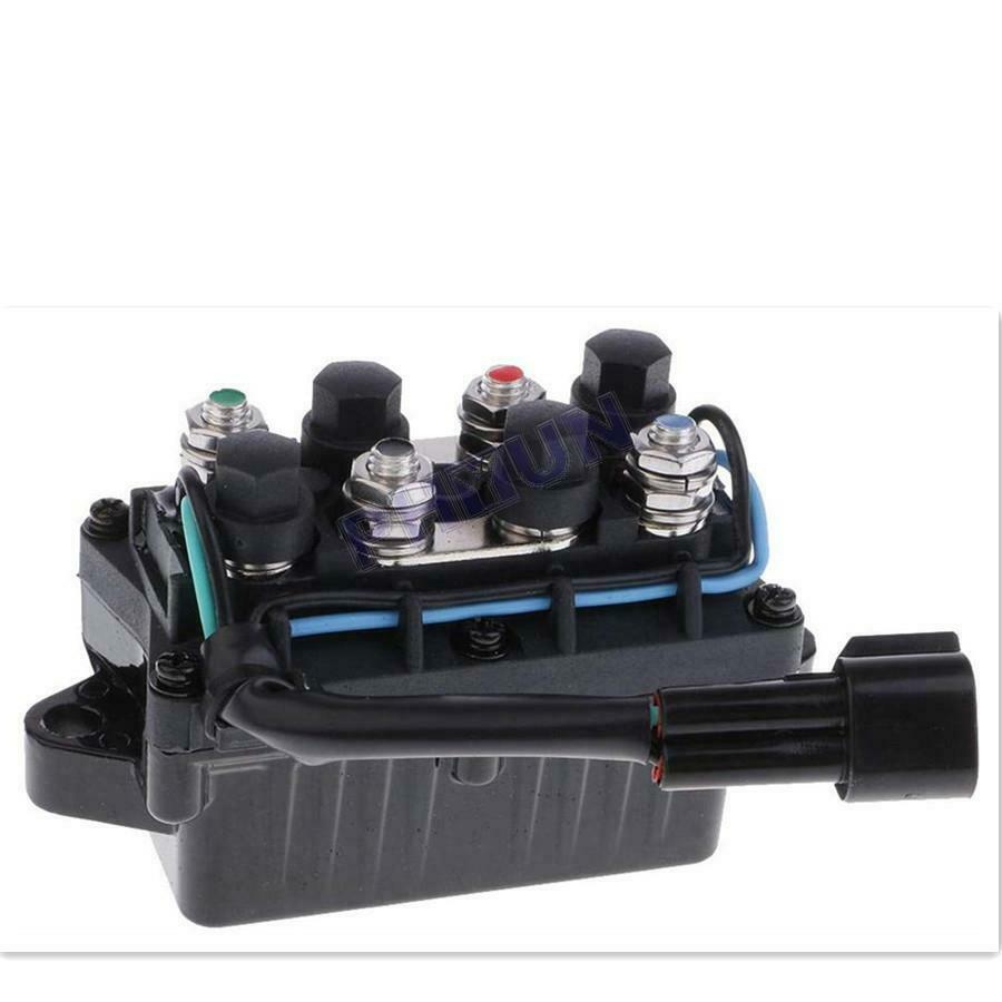 2 Pins Trim Relay 63P-81950-00-00 Fit for Yamaha F150 & 250 40-90HP Outboard