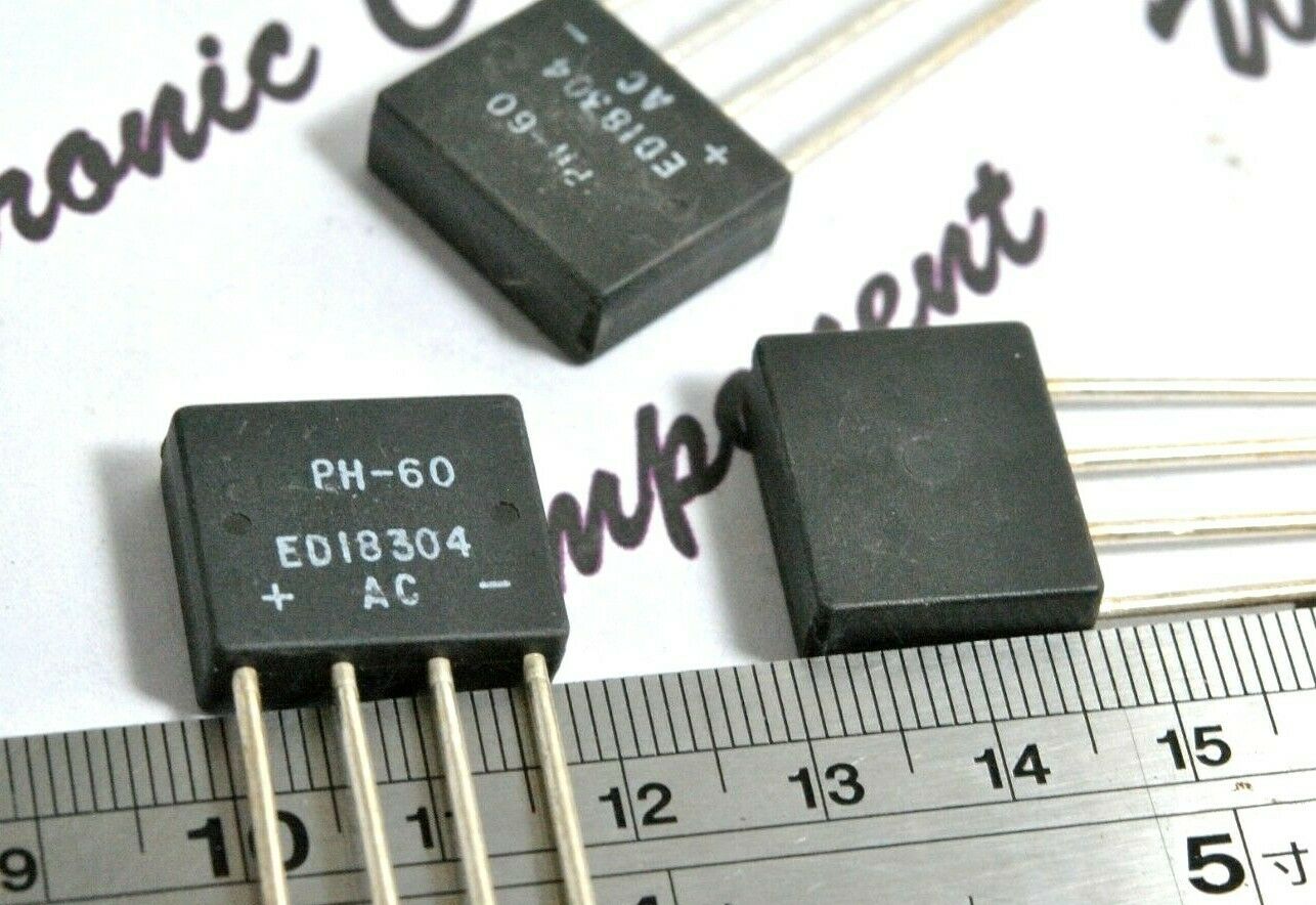 2pcs- PH-60 ED18304 Bridge Rectifier - NOS