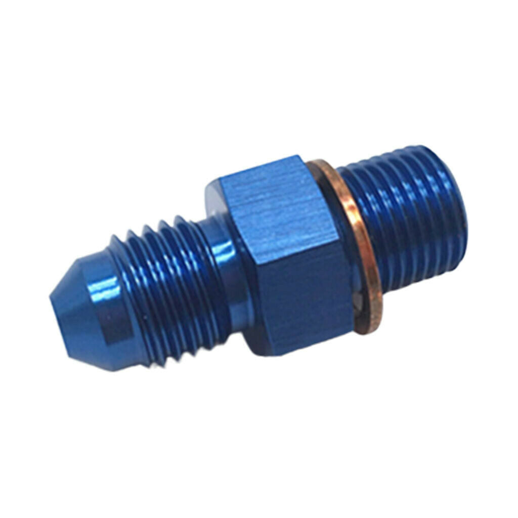 AN4 to M11x1.0 Oil Feed Adapter Fit For Garrett 1mm Restrictor Turbocharger