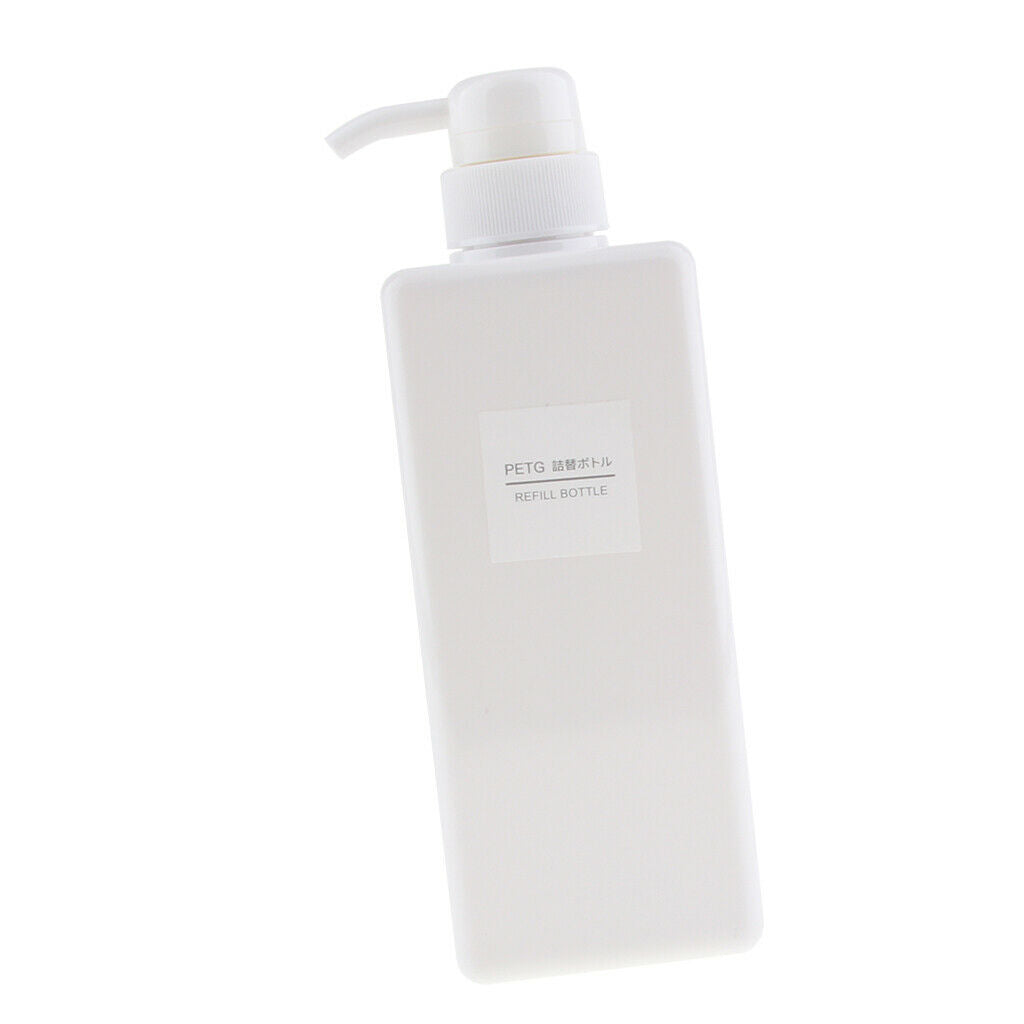 2Pcs Foaming Soap Dispenser Cosmetic Containers Bottle  White 650ml