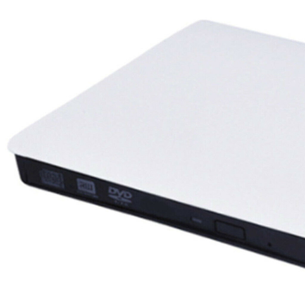 External DVD USB 3.0 Portable Burner Windows Drive Writer USB - White
