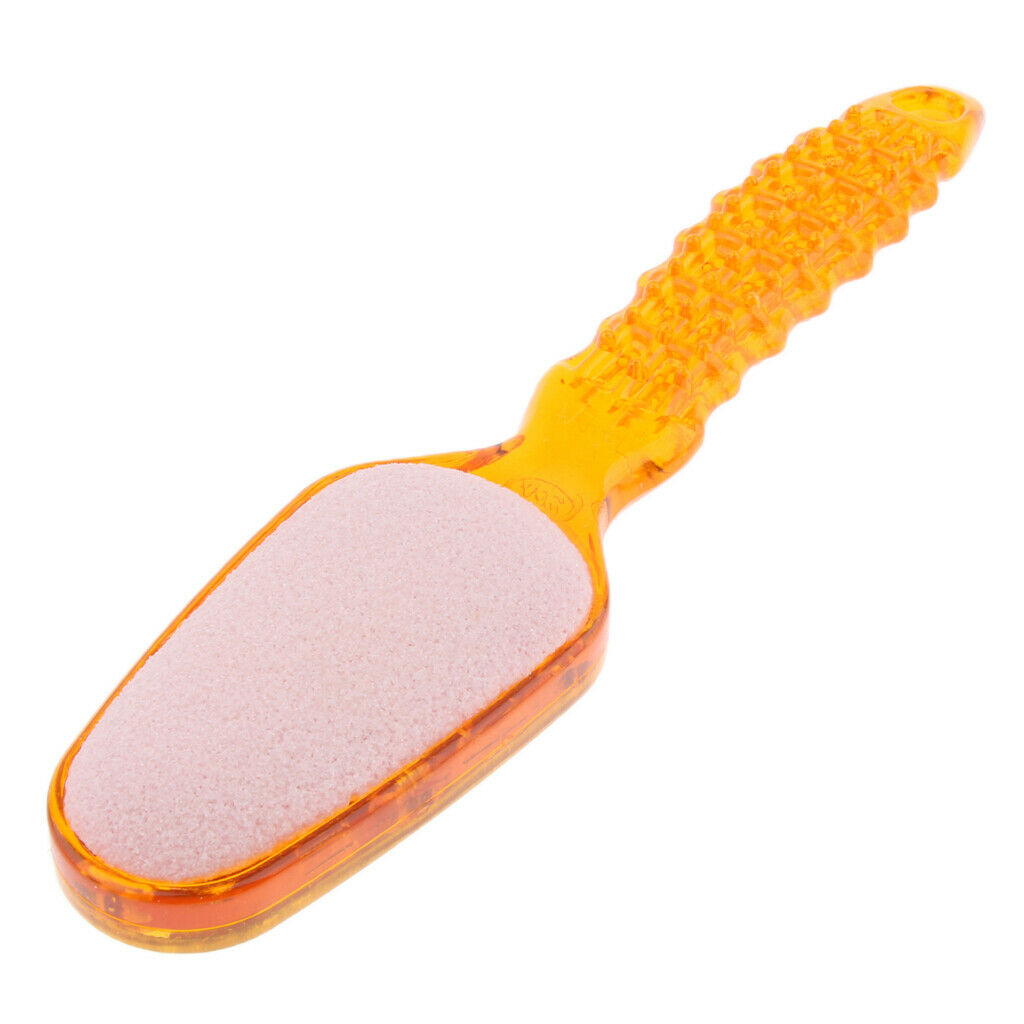 2Pcs Foot Rasp Callus Remover Grinder Tools Foot Scrubber Orange+Green