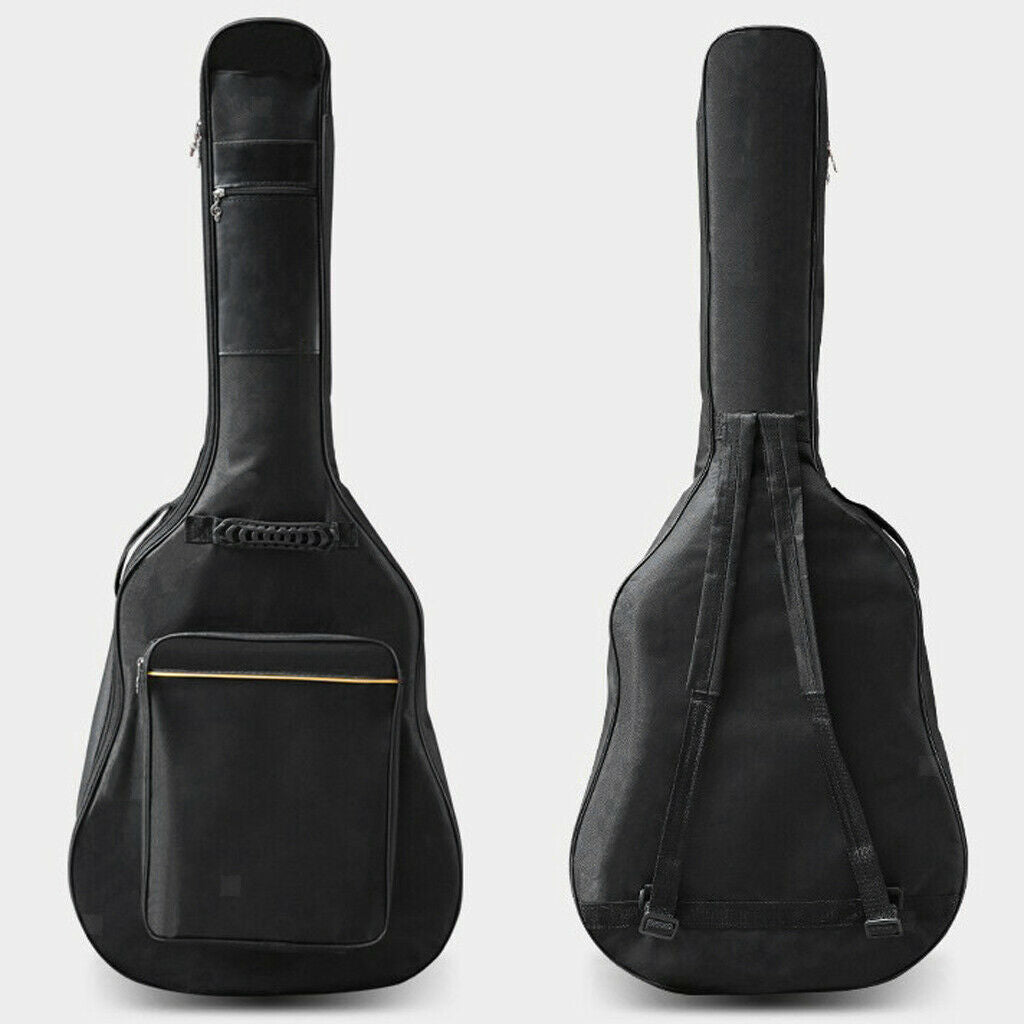Canvas Padded Guitar Storage Bag Backpack for 38/39/40/41inch Guitar