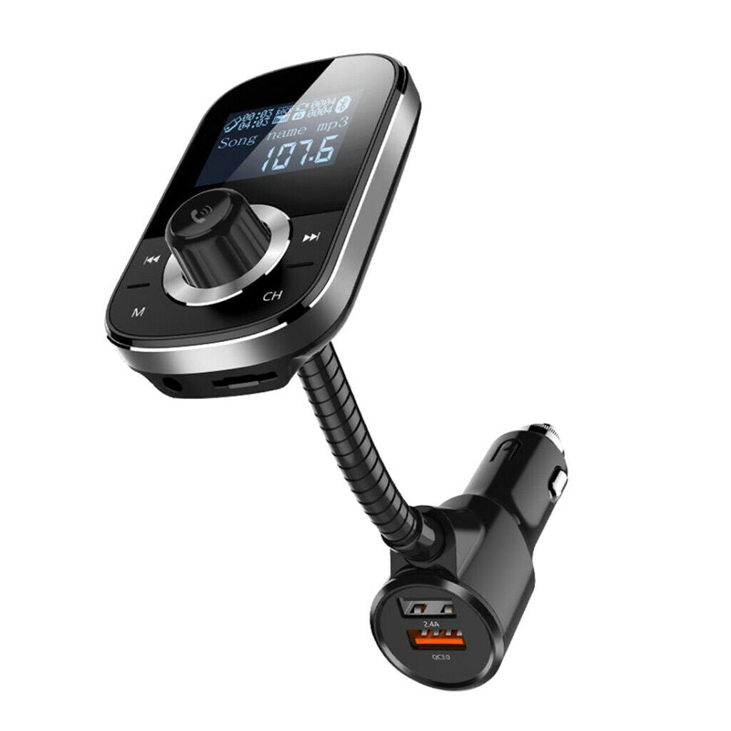 Universal Car  4.2 MP3 Player FM Transmitter QC3.0 USB Charger