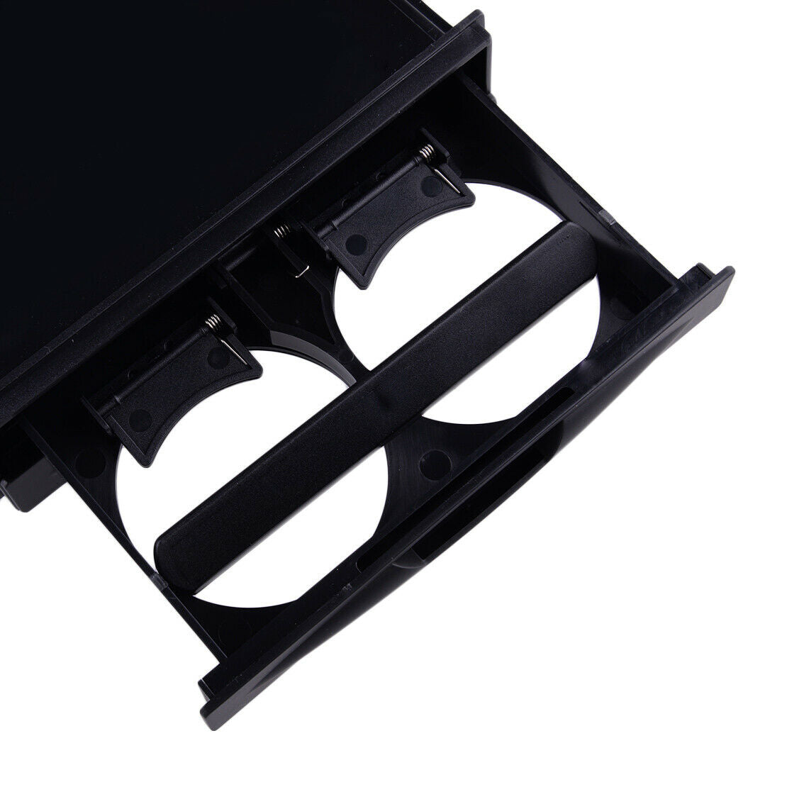 2 in 1 Universal Car Dash Double Din Radio Pocket Storage Box Drink Cup Holder