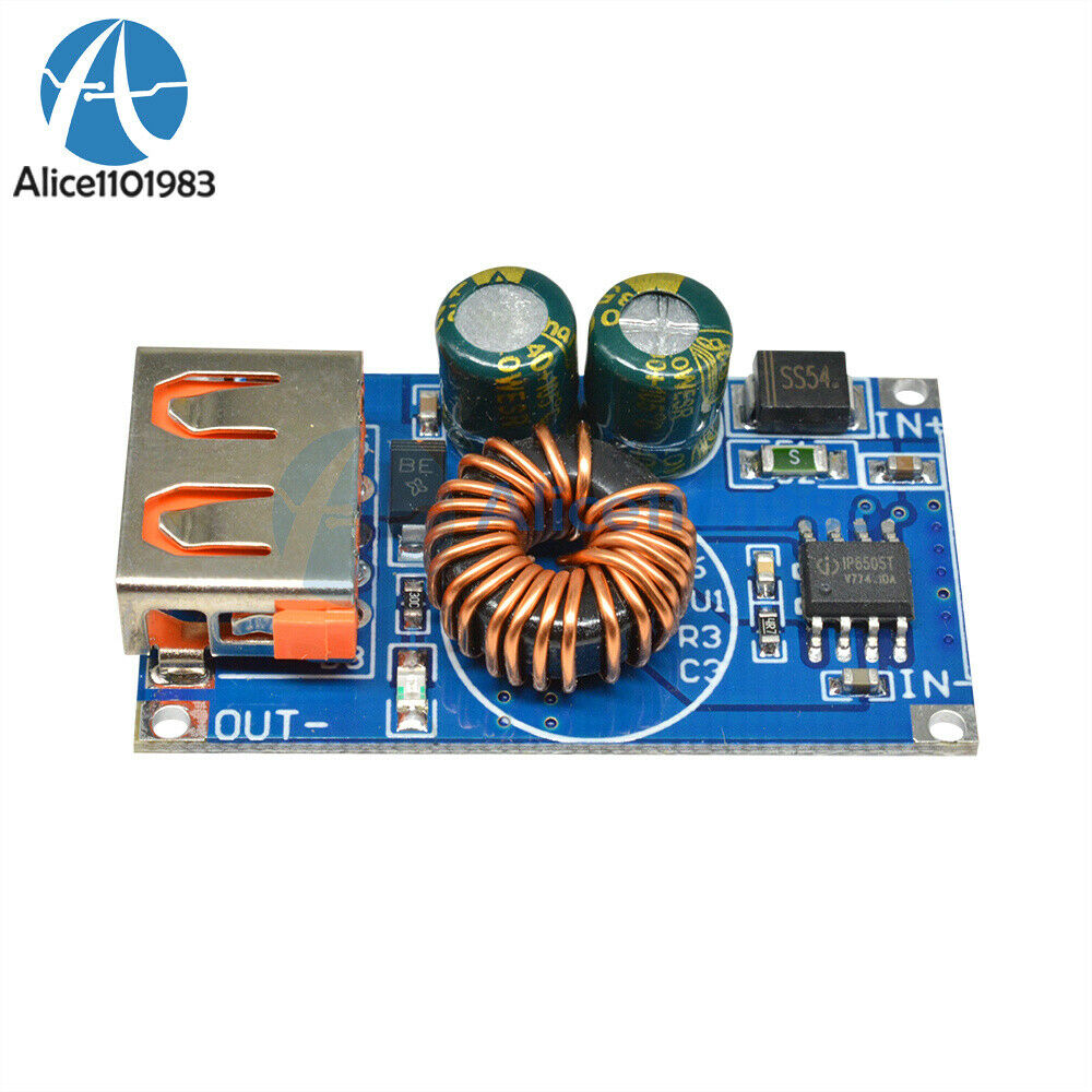 10PCS QC 2.0 QC 3.0 USB Fast Charging Buck Power Converter Step-Down Module DIY