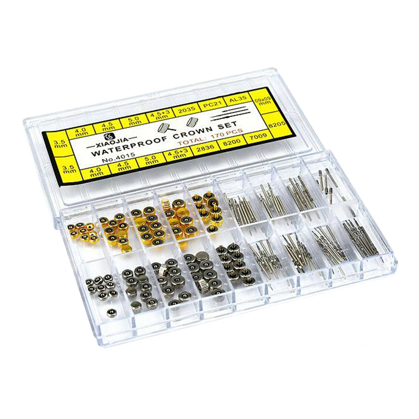 Stainless Steel Watch Crown Spring Bar Replacement Kit Watch Repairing Tool
