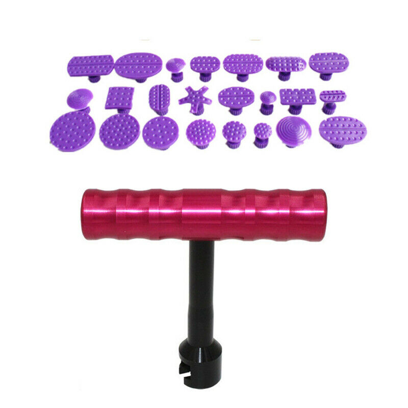 24PCS Auto Body Hail Dent Glue Puller Lifter Repair Tab Tool Kit Universal Solid