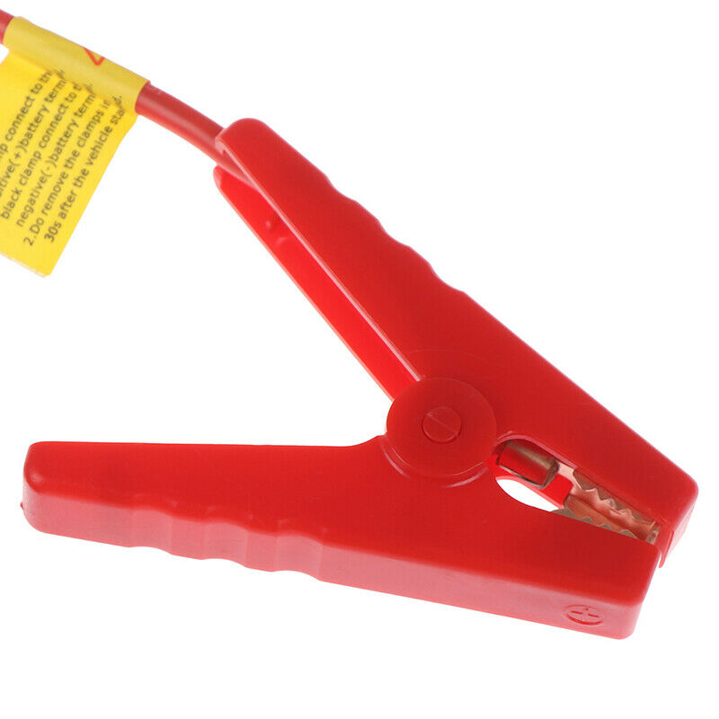 Booster Cable Jumper Clamp Car Battery Jump Starter Prevent Reverse Charge J SJ