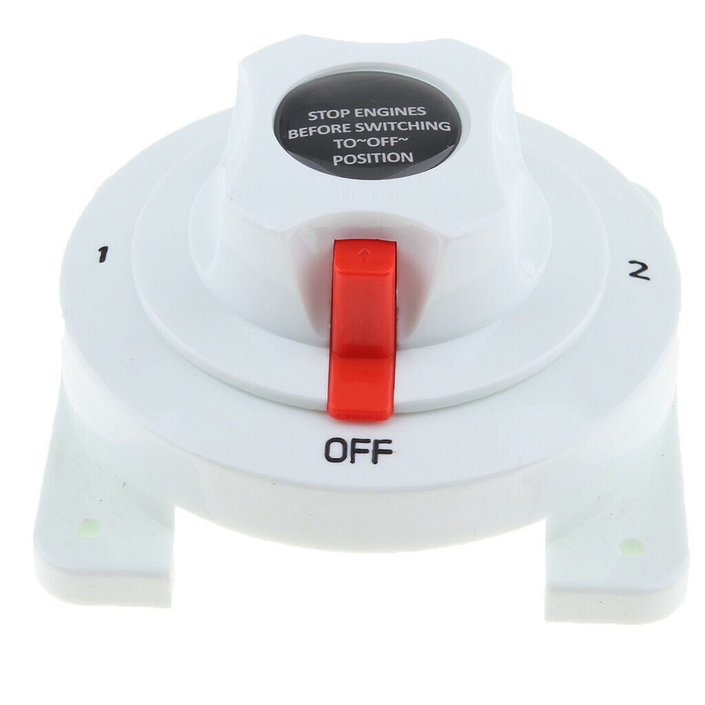 175A Marine Boat Yacht Battery Electrical Selector Switch - Both 1 2 OFF