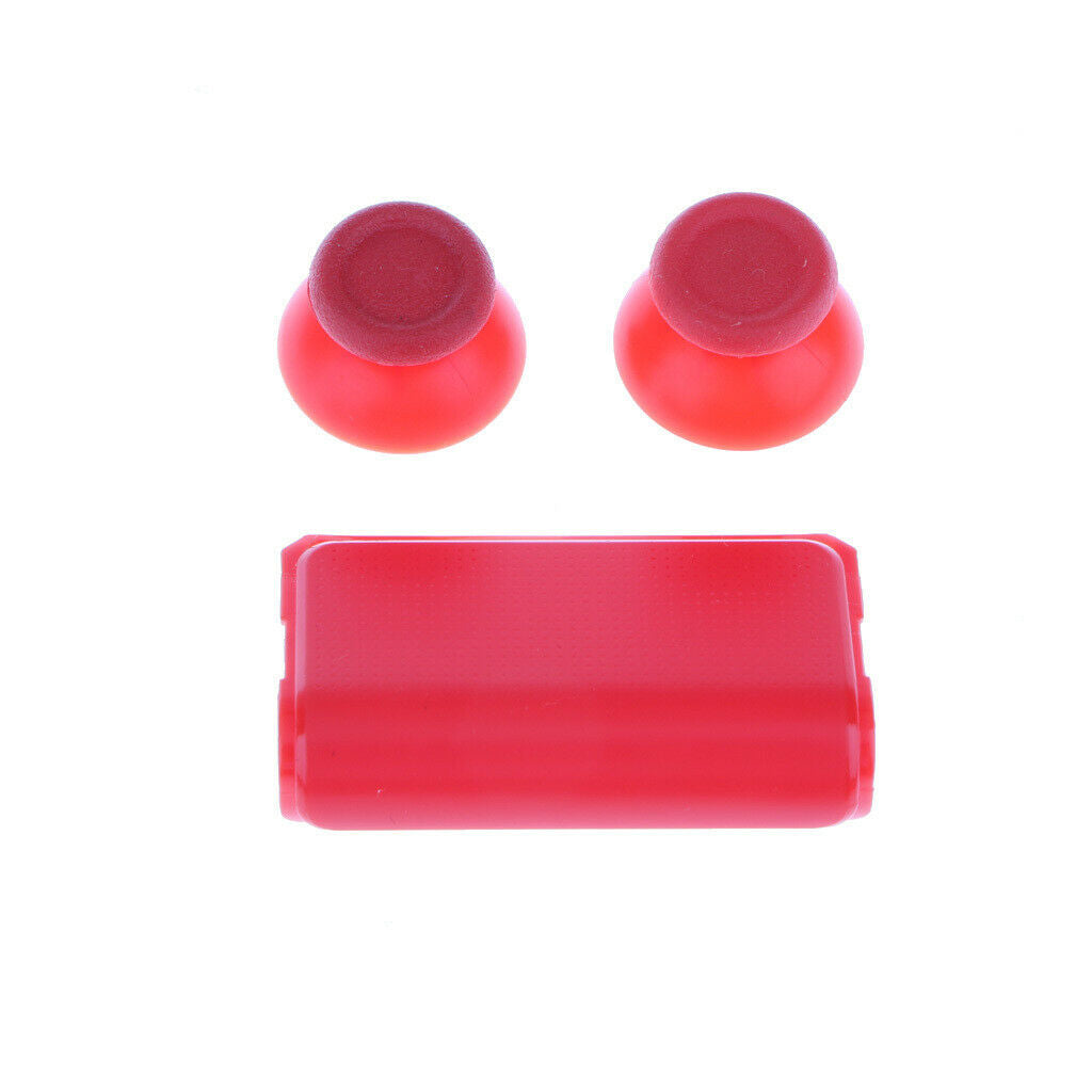MagiDeal Replacement Buttons Joystick Thumbstick for Sony PS4 Controller Red