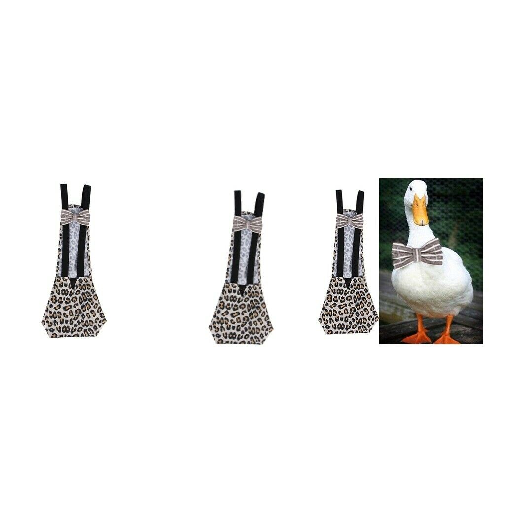 2x Chicken Duck Poultry Diaper Pet  Cover Pet Poultry Goose Roosters