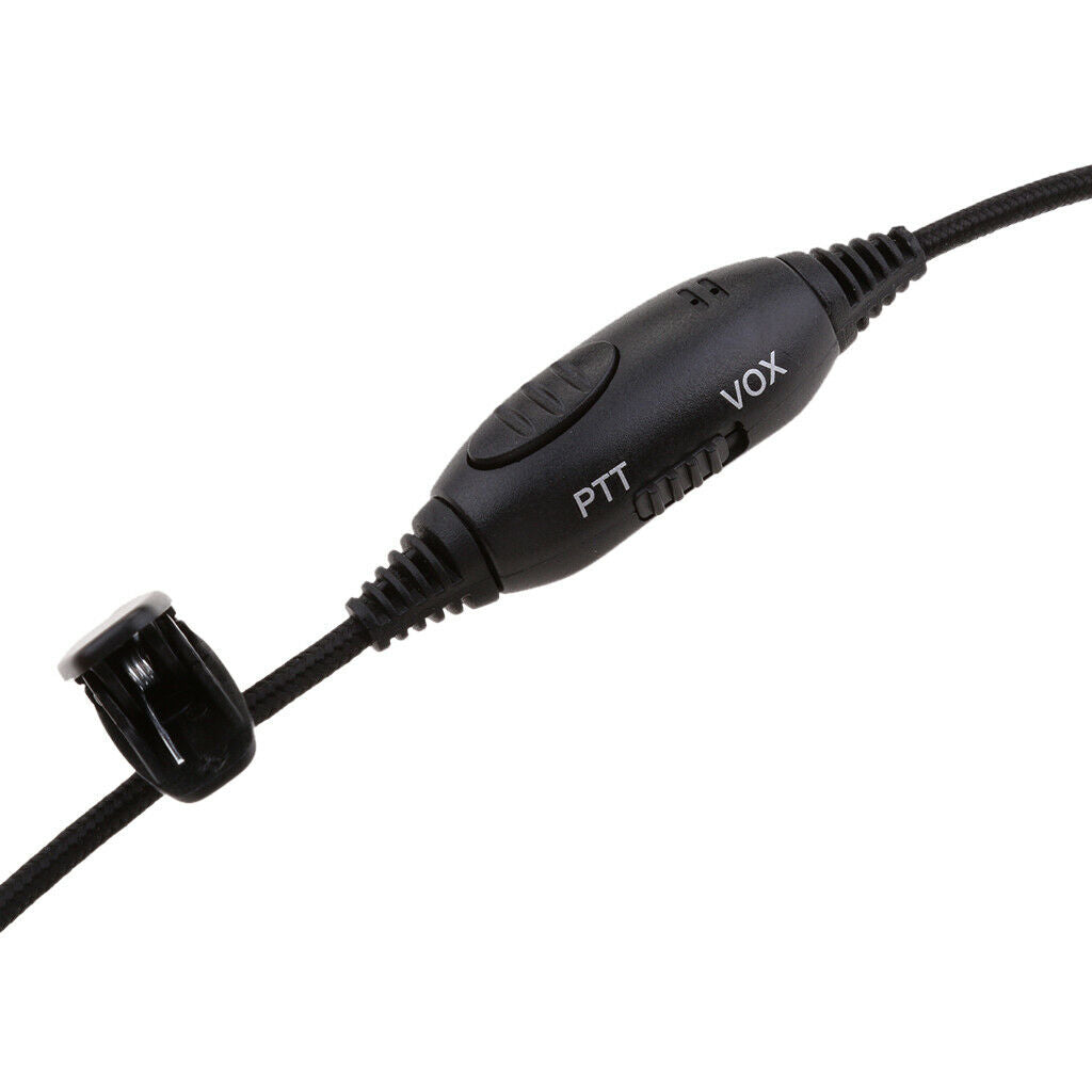 Noise- cancelling Racing Aviation Headset For 2 Pin Kenwood Baofeng Wouxun